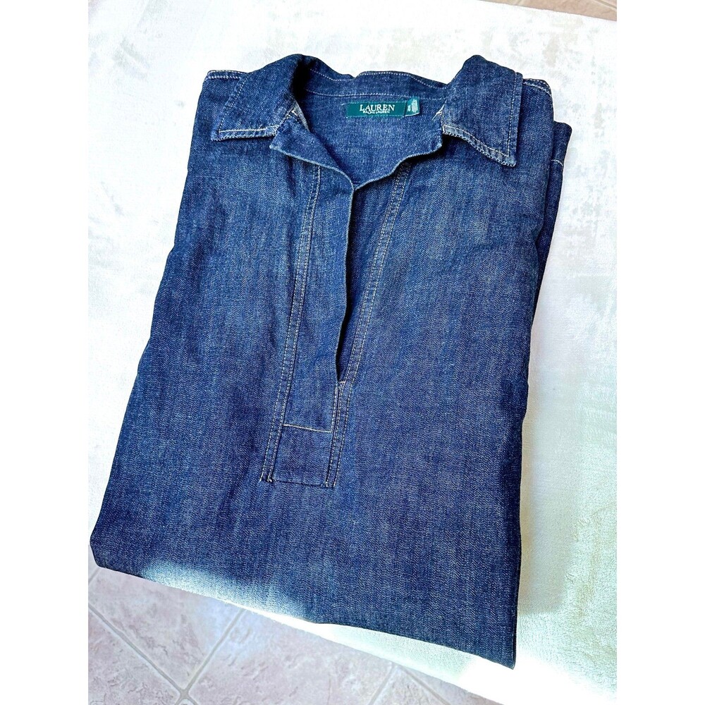 Lauren Ralph Denim Dress- Size XL